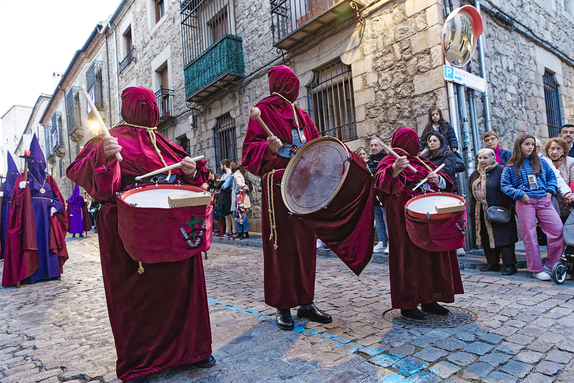 Ávila - La procession du Jeudi Saint